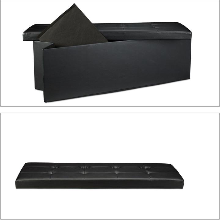 Actual product image Relaxdays Folding bench (114 cm)