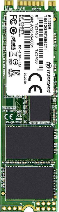 Image du produit Transcend SSD interne NVMe/PCIe M.2 (512 Go, M.2 2280)