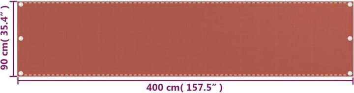 Actual product image vidaXL Balkonschirm (90 cm)