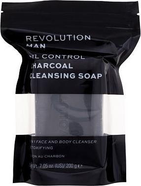 Actual product image Revolution Oil Control Charcoal Cleansing Soap (Facial soap)