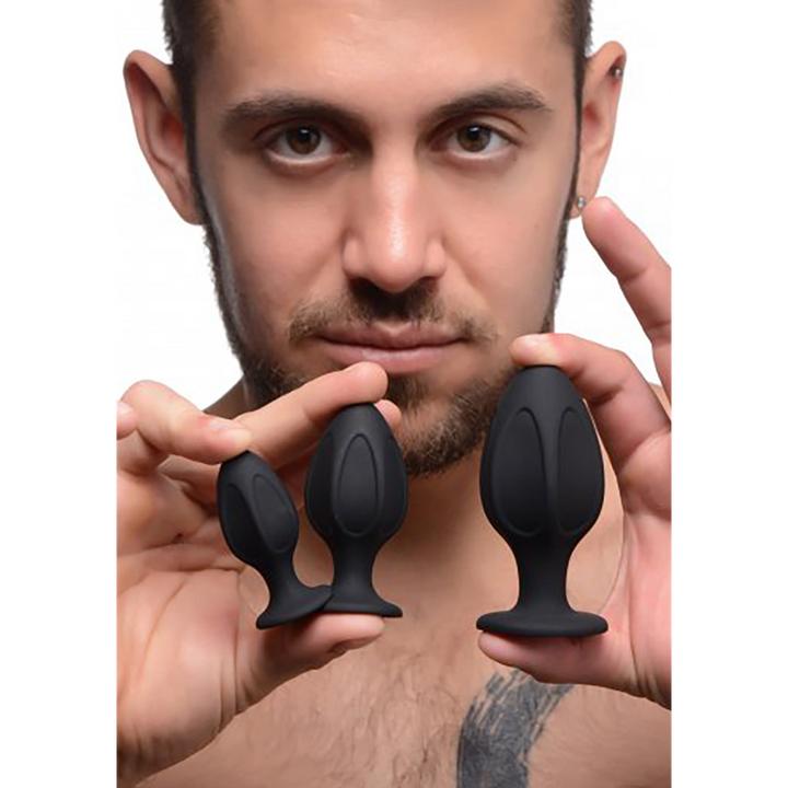 Produktbild Master Series Triple Juicers Silicone Anal Trainer Set