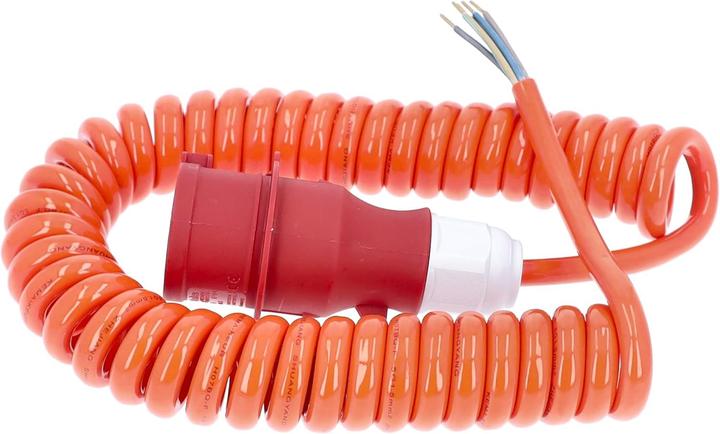 Actual product image As - Schwabe CEE connection cable spiral cable (5 m)