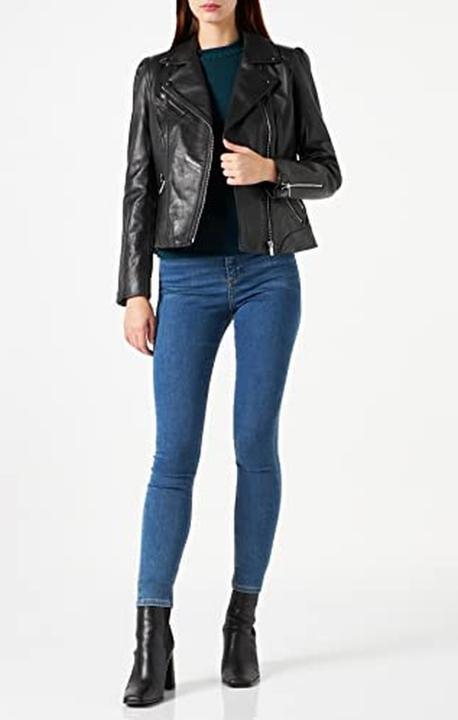 Actual product image Naf Naf Leather Jacket (44)