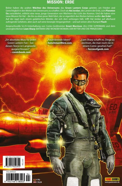 Produktbild Panini Green Lantern (Deutsch, Grant Morrison, Liam Sharp, 2021)