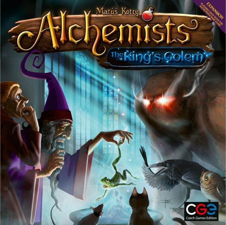 Actual product image Czech games edition Kennerspiel The Alchemists: Golem of the King (German, 2 - 4 Players)