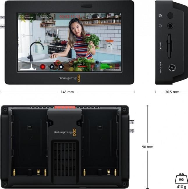 Actual product image Blackmagic Video Assist 5 (5", Full HD)