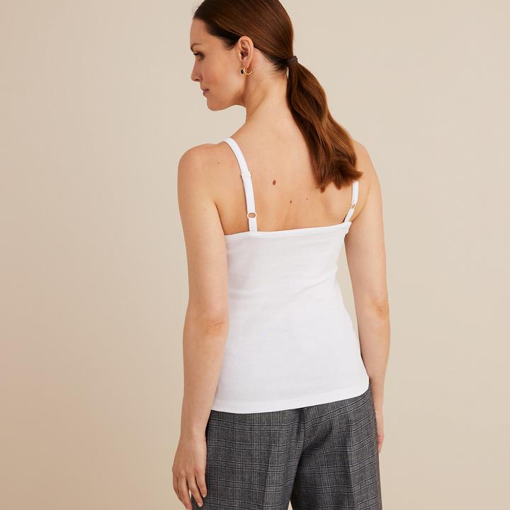 Produktbild Anne Weyburn Tanktop mit V-Ausschnitt und schmalen Trägern (46)