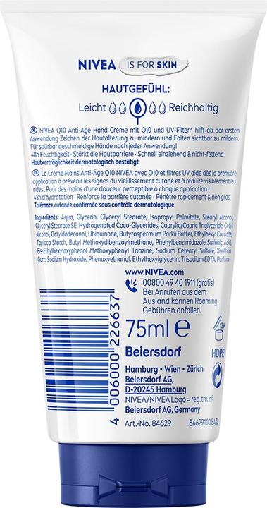 Produktbild NIVEA Q10 Anti-Age Hand Creme (75 ml)