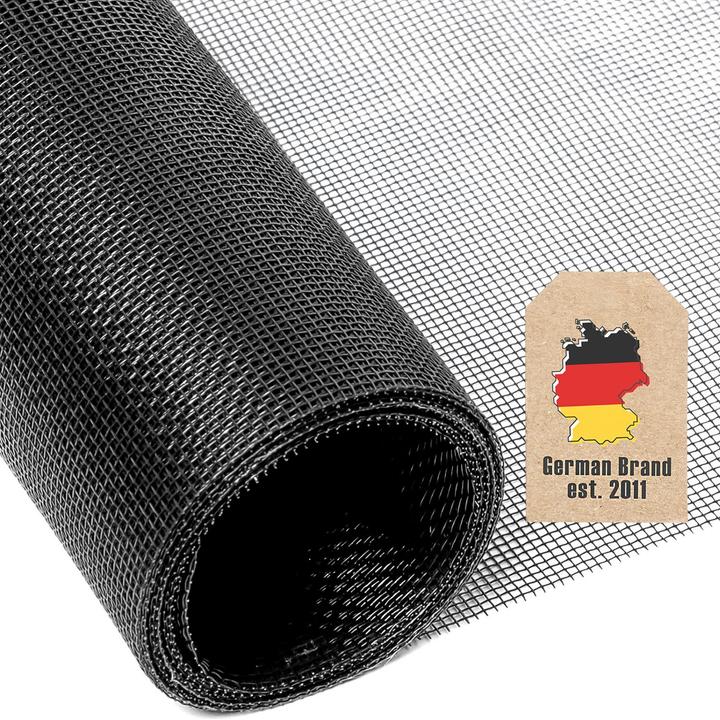 Image du produit Intirilife Moustiquaire en noir largeur 100cm (100 x 100 cm)