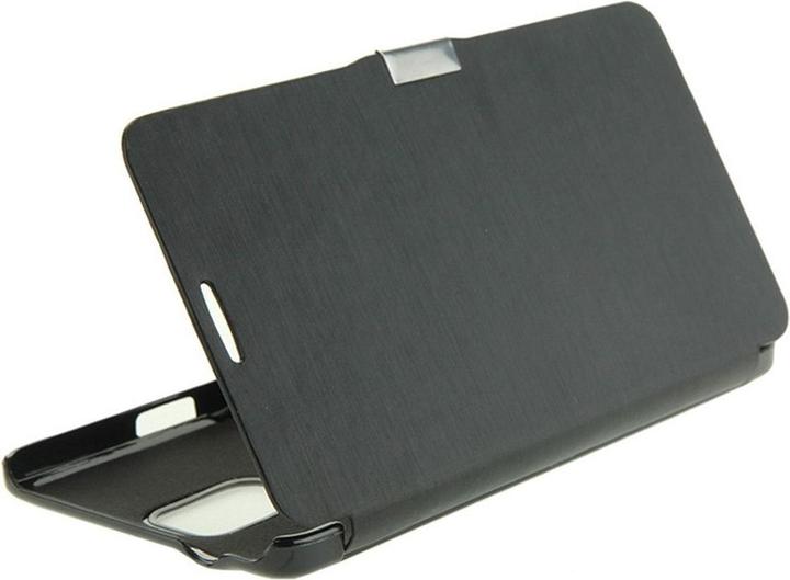 Produktbild König Design Handyhülle Tasche für Samsung Galaxy Note 4 SM N910 schwarz gebürstet (Samsung Galaxy Note 4)