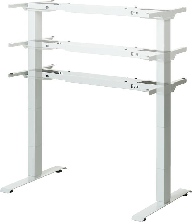 Actual product image Ergowork Modest II Electric Desk Frame, White
