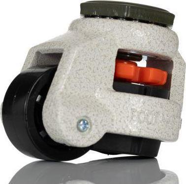 Actual product image RS PRO Castor w/levelling feet,50mm 50kg, stem