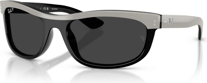 Grau auf Schwarz, Schwarz Polarisiert