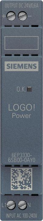 Produktbild Siemens LOGO!POWER 24 V / 0.6A