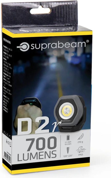Actual product image Suprabeam D2r work lamp & camping lamp - 700 Lm (700 lm)