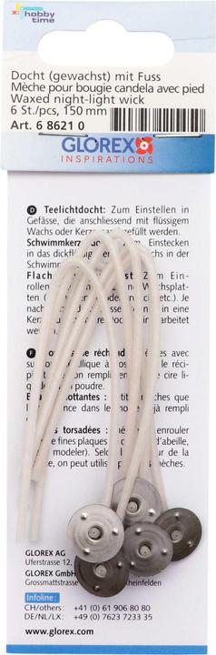 Produktbild Rayher Kerzendocht mit Fuss