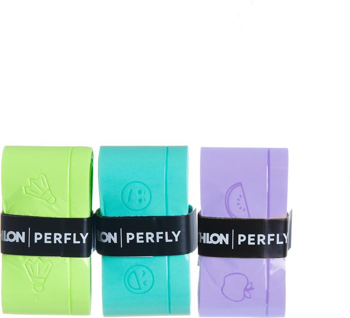 Produktbild Perfly Badminton Fun Overgrip X 3 Purple Mint Green
