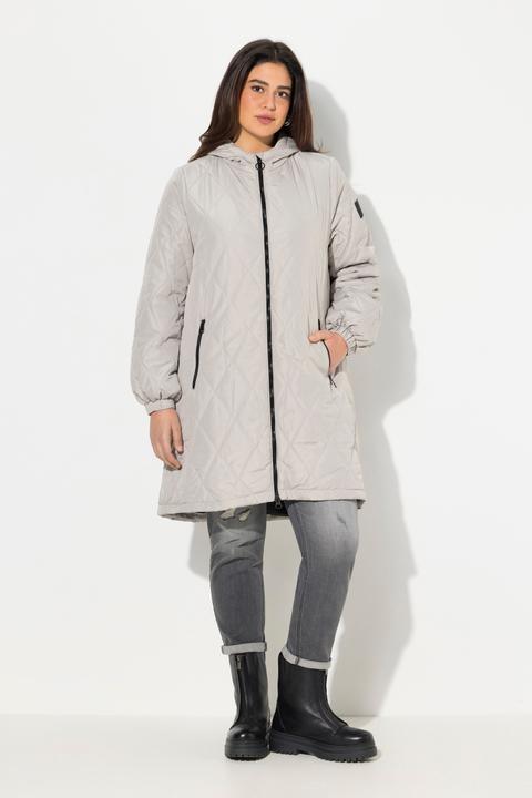 Actual product image Ulla Popken Lightly Quilted Water Repellent Coat