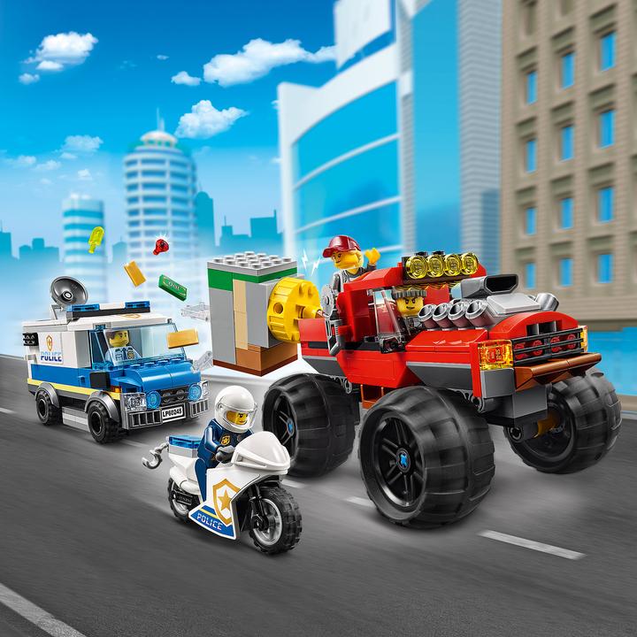 Produktbild LEGO Raubüberfall mit dem Monster-Truck (60245, LEGO City)