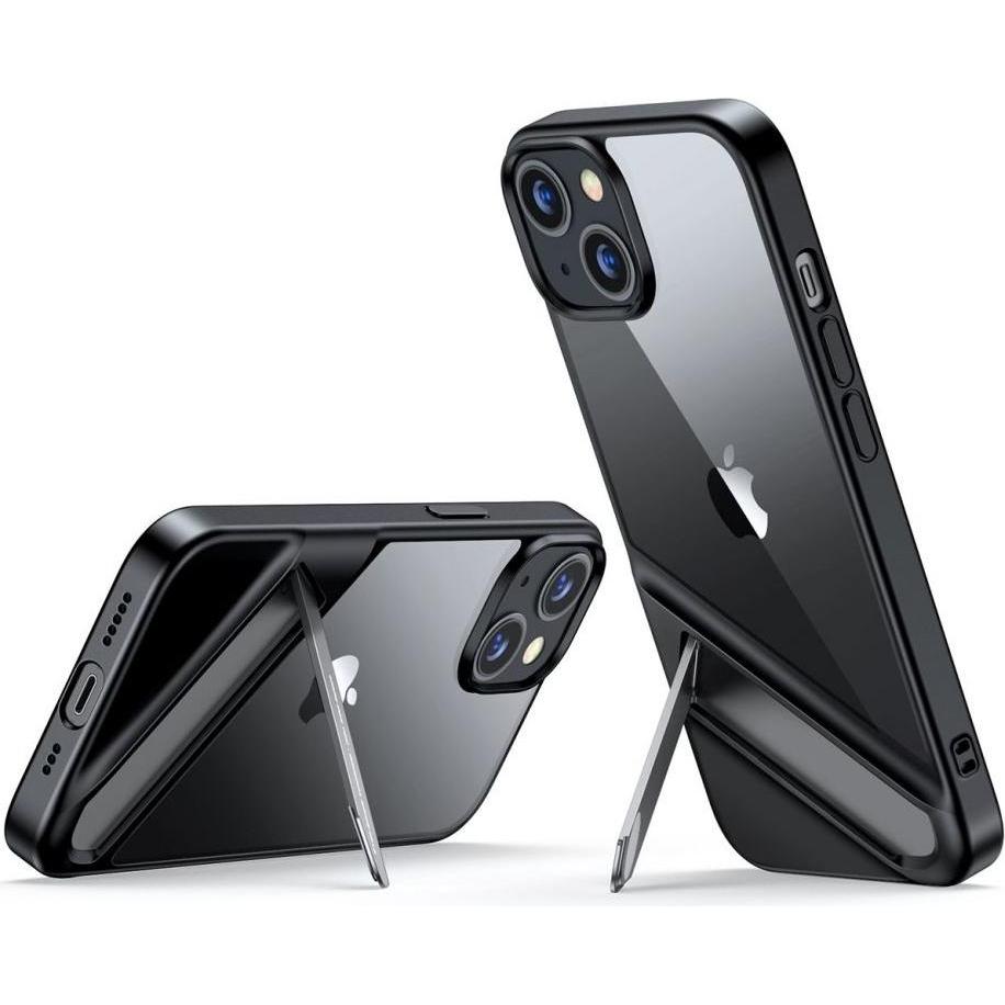 Ugreen LP633 Kickstand Protective Case Hard Cover with Gel Frame and Built-in Stand for iPhone 14 (9 (Apple iPhone 14), ...