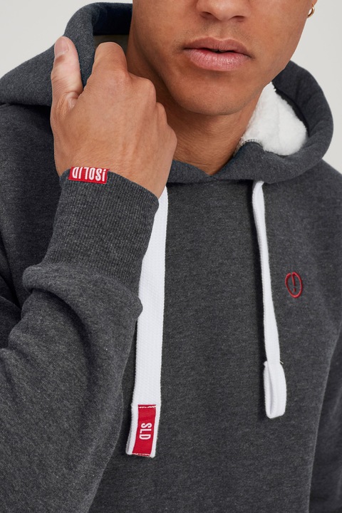 Immagine prodotto Solid BennHood Pile Felpa Con Cappuccio E Fodera D'Orsacchiotto Pullover Maglione Da Uomo Rivestimen (M)