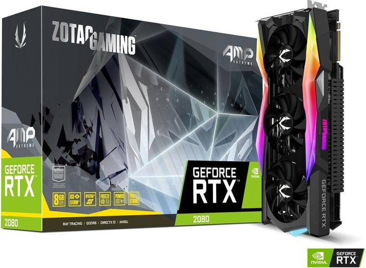 Actual product image Zotac GeForce Gaming RTX 2080 AMP Extreme Edition (8 GB)