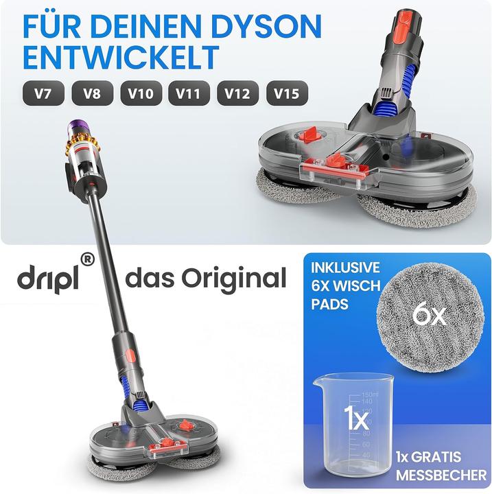Actual product image Dripl Mop attachment