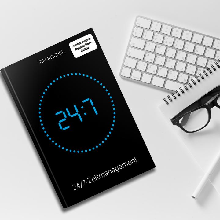 Actual product image 24/7-Zeitmanagement (German, Tim Reichel, 2019)