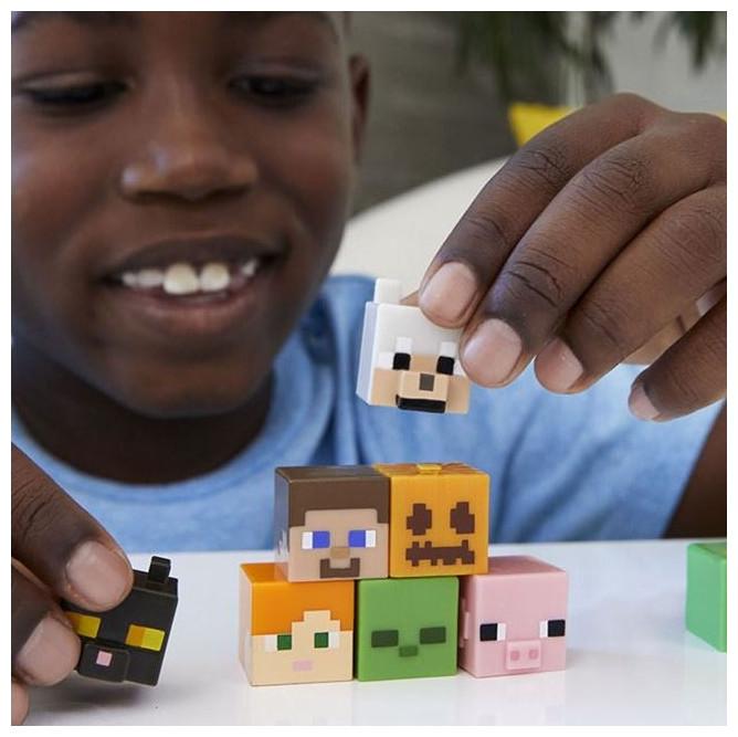 Image du produit Mattel Φιγούρα Minecraft Mob Head Mini HDV64 (1τμχ Τυχαία Επιλογή)