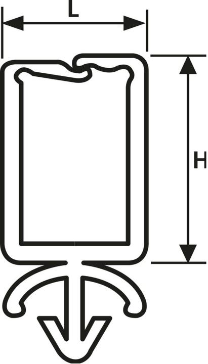 Actual product image HellermannTyton Cable holder