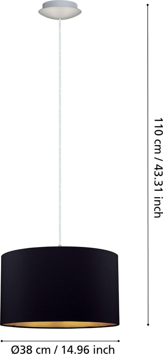 Actual product image EGLO Maserlo (E27)