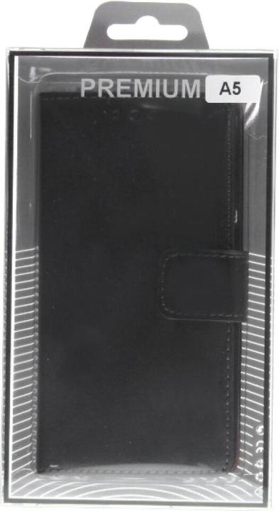Produktbild OEM Slim Leather Book Case for A5 Galaxy A500 - black 4250710560837 (Samsung Galaxy A5)