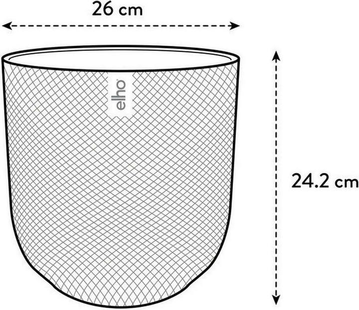 Actual product image Elho Jazz Round (26 x 24.20 cm)