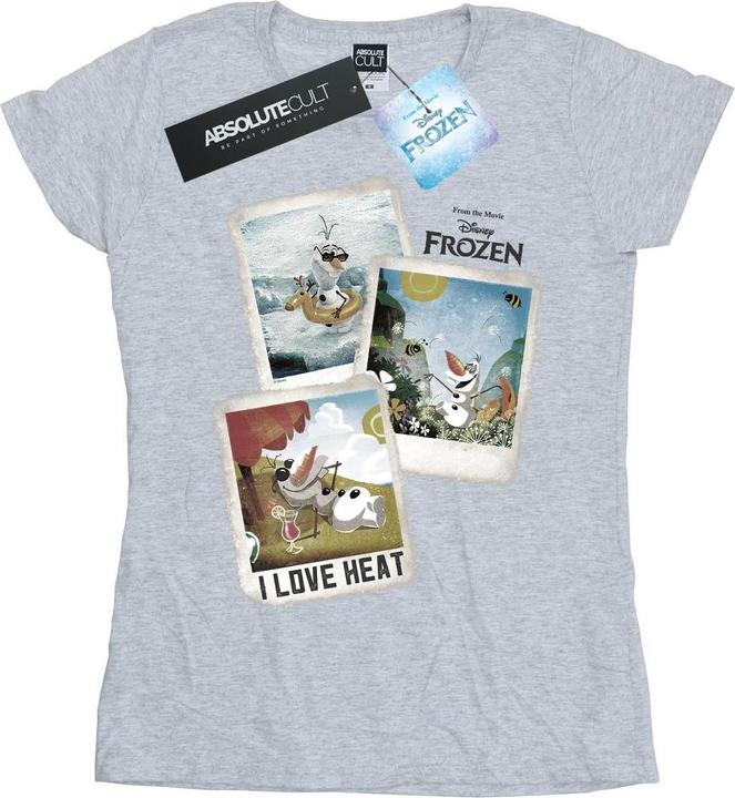Immagine prodotto Disney Frozen Olaf Polaroid Maglietta Donna (M)