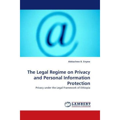 The Legal Regime on Privacy and Personal Information Protection, Fachbücher