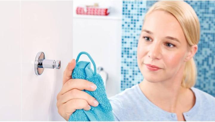 Produktbild tesa LUUP Handtuchhaken inkl. Klebelösung ohne Bohren