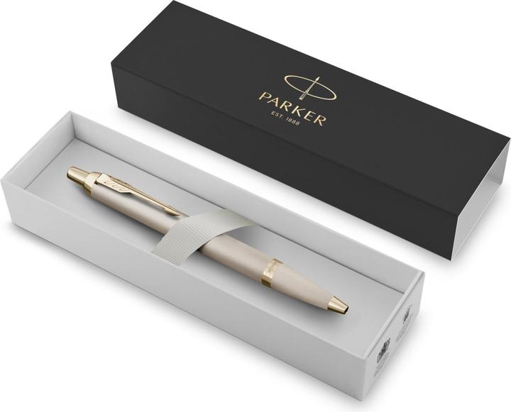 Image du produit Parker Pen Stylo à bille IM Monochrome Champagne PVD M (Champagne, 1 x)