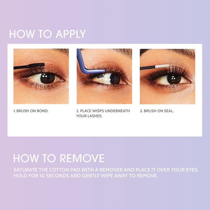 Actual product image KISS Lashes - Falscara Eyelash - Starter Kit (Artificial eyelashes)