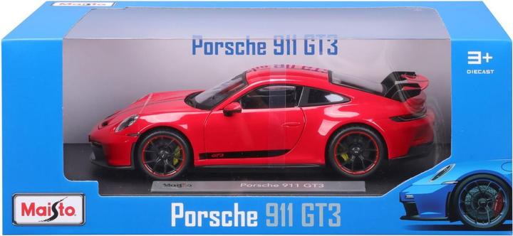 Image du produit Maisto Porsche 911 GT3 2022 1/18 rot
