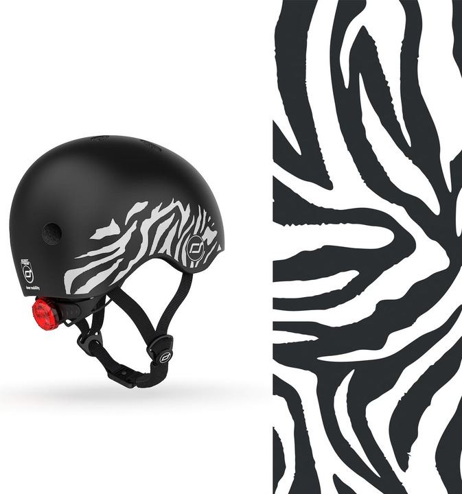 Actual product image Scoot and Ride Kids zebra (45 - 51 cm)