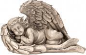 Image du produit IKO Ange endormi dans l'aile h = 19cm b = 30cm (19 x 30 cm)