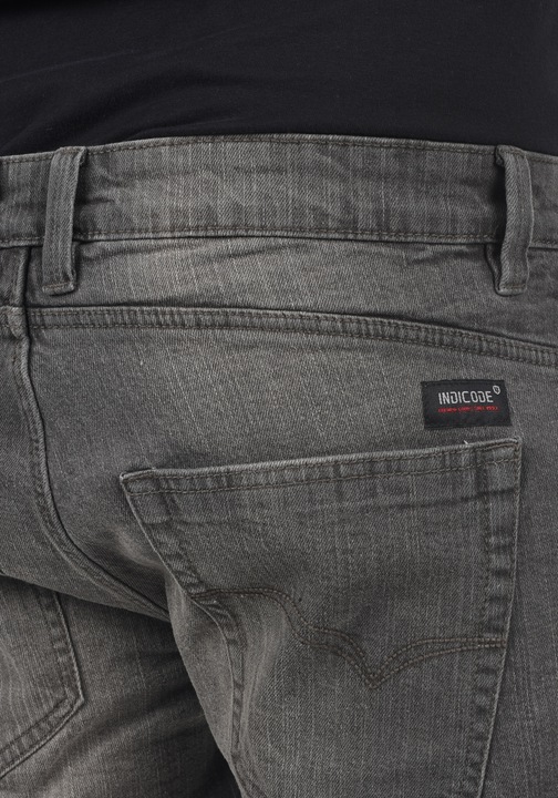 Immagine prodotto Indicode Hallow Pantaloncini Di Jeans Shorts Bermuda Da Uomo elasticizzato Regular- Fit (XXL)