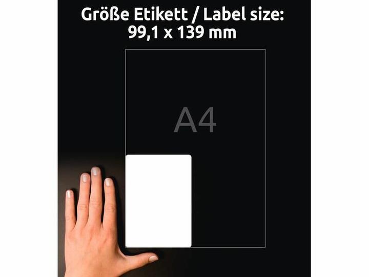 Actual product image Avery Weatherproof film labels