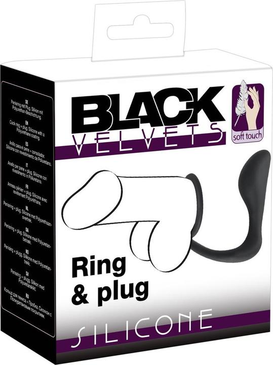 Produktbild Black Velvets Ring & Plug