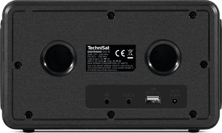 Actual product image TechniSat DigitRadio 550 IR (VHF, DAB+, Web radio, Wi-Fi, UNDOC)