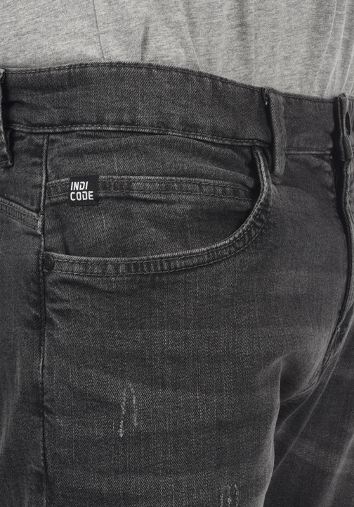 Immagine prodotto Indicode Hallow Pantaloncini Di Jeans Shorts Bermuda Da Uomo elasticizzato Regular- Fit (XL)