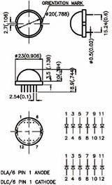 Actual product image Velleman 20mm Jumbo Led Lamp Green Diffused