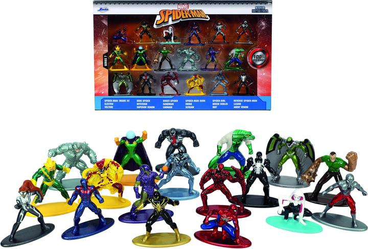 Produktbild Jada Marvel Spiderman Wave 7 Set