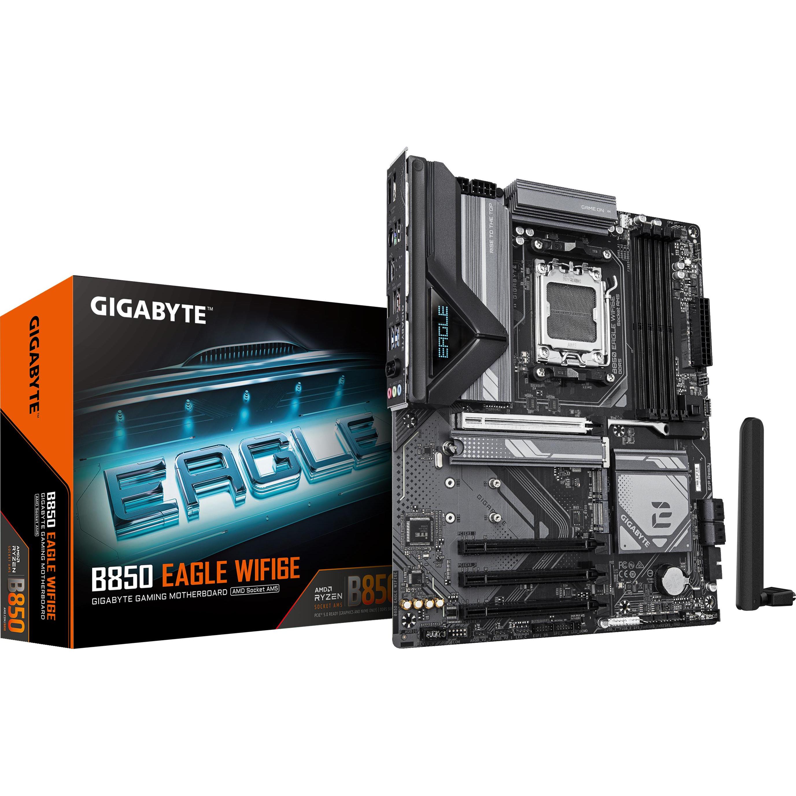 Gigabyte B850 Eagle WIFI6E (AM5, AMD B850, ATX), Mainboard