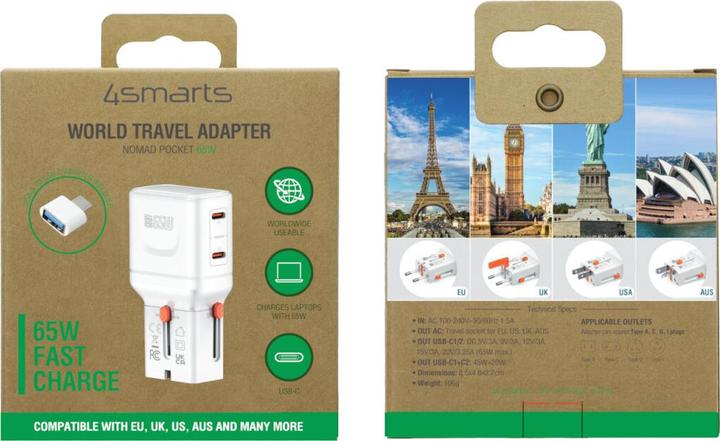 Actual product image 4smarts Weltreiseadapter Nomad Pocket